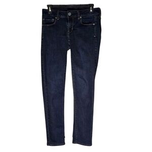 American Eagle Dark Blue Skinny Super Stretch Jeans Women size 4